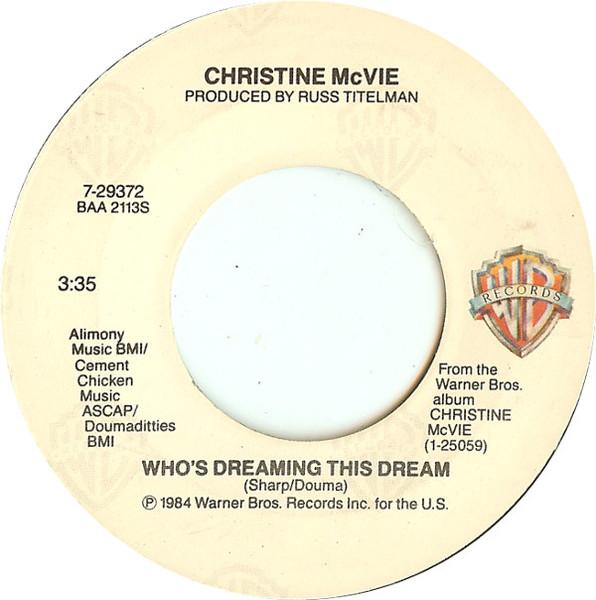CHRISTINE MCVIE - GOT A HOLD ON ME | 7" SINGLE VINILO USADO