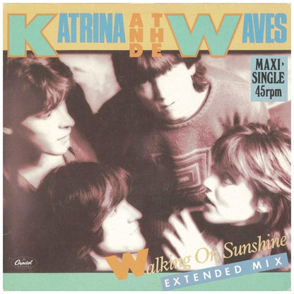 KATRINA AND THE WAVES - WALKING ON SUNSHINE | 12'' MAXI SINGLE USADO