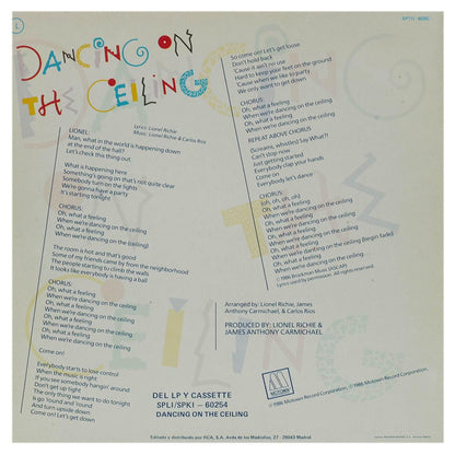 LIONEL RICHIE - DANCING ON THE CEILING | 12" MAXI SINGLE USADO