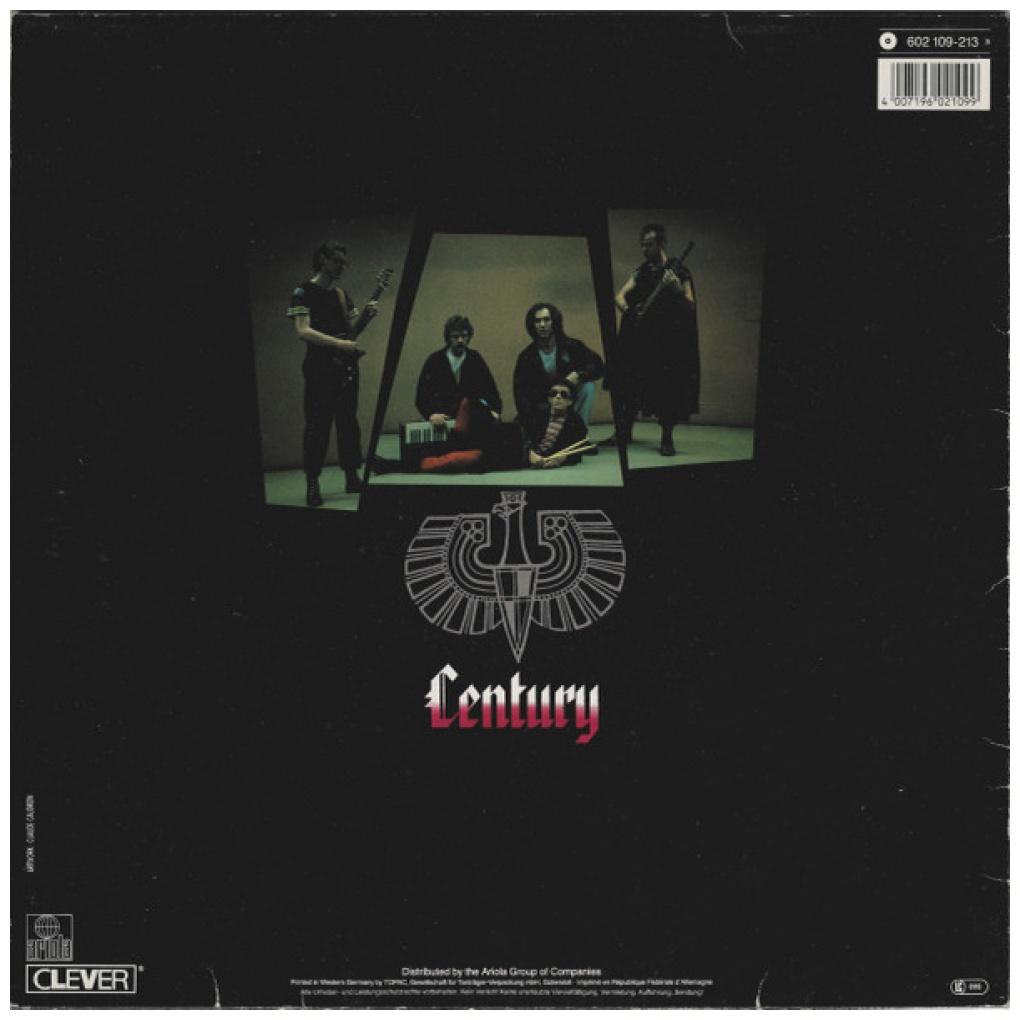 CENTURY - LOVER WHY | 12'' MAXI SINGLE USADO