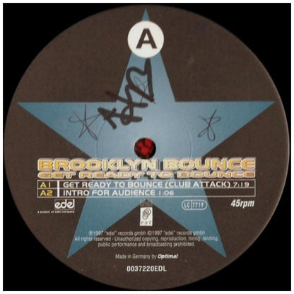BROOKLYN BOUNCE - GET READY TO BOUNCE | 12" MAXI SINGLE VINILO USADO