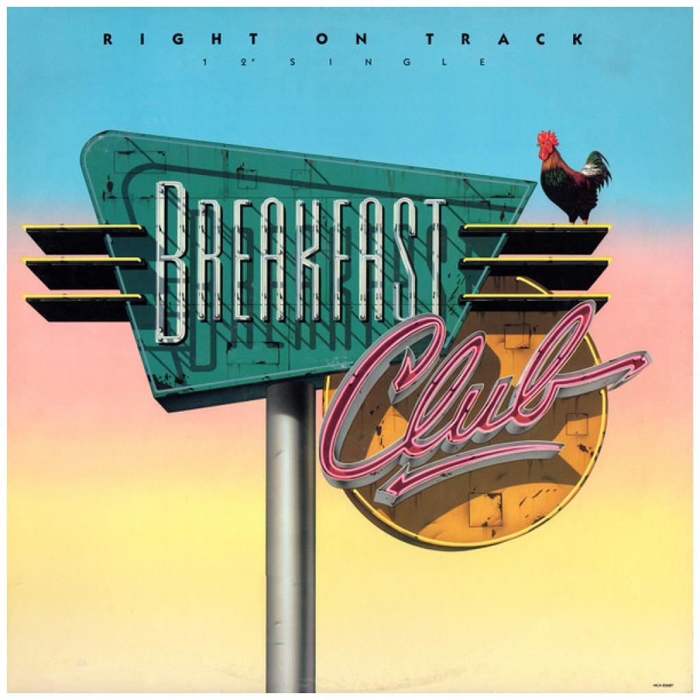 BREAKFAST CLUB - RIGHT ON TRACK | 12'' MAXI SINGLE USADO