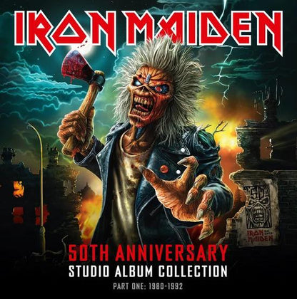 (PREVENTA) IRON MAIDEN - 50TH ANNIVERSARY STUDIO ALBUM COLLECTION, PART ONE: 1980-1992 (10LP)  | VINILO