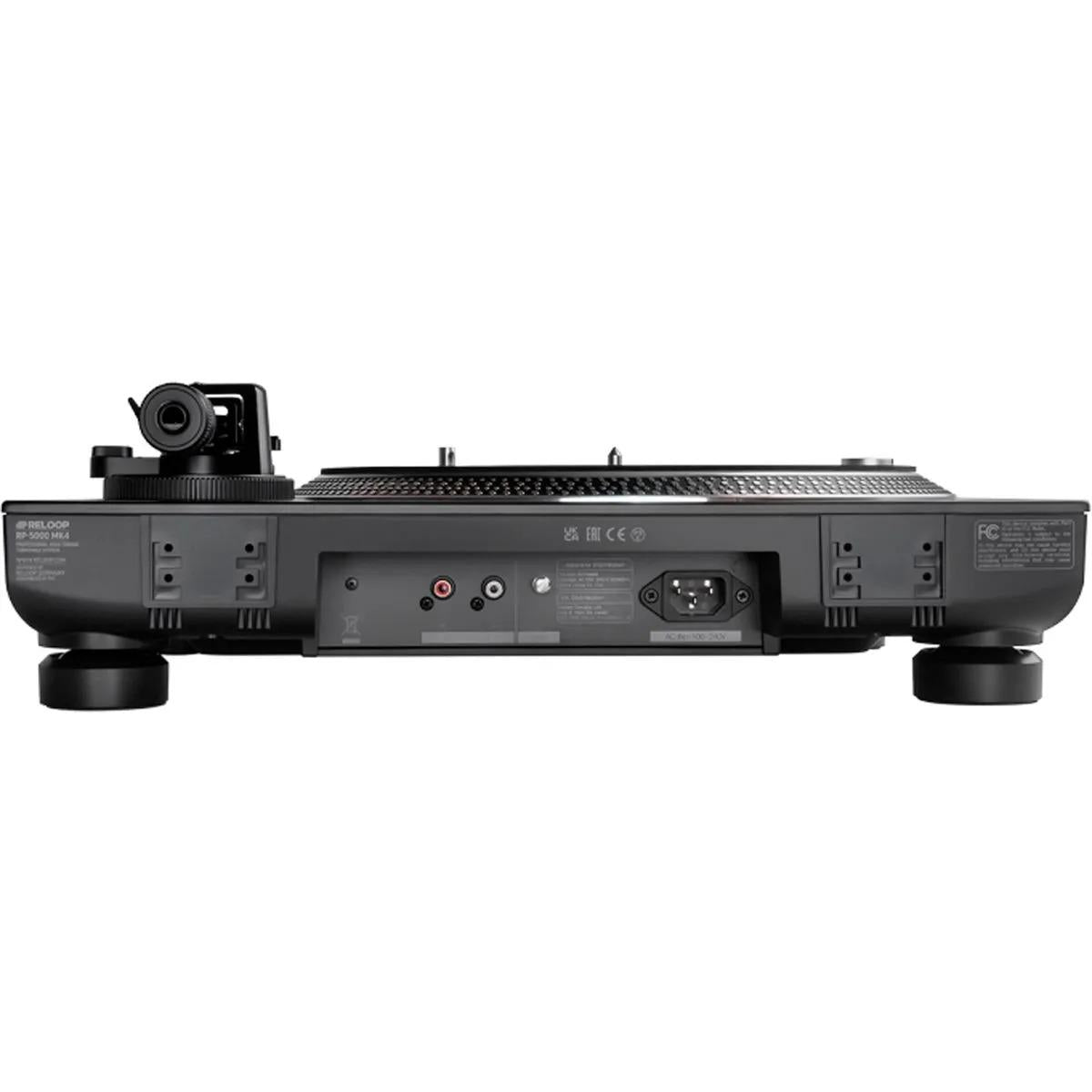 TORNAMESA HI FI RELOOP DE TRANSMISIÓN DIRECTA RP-5000 MK4 (BK) | AUDIO PRO