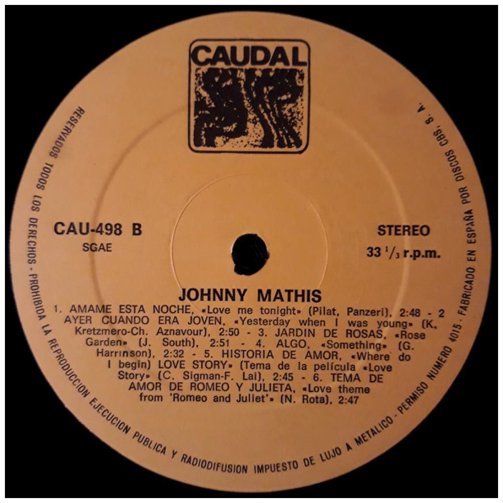 JOHNNY MATIS - JOHNNY MATIS | VINILO USADO