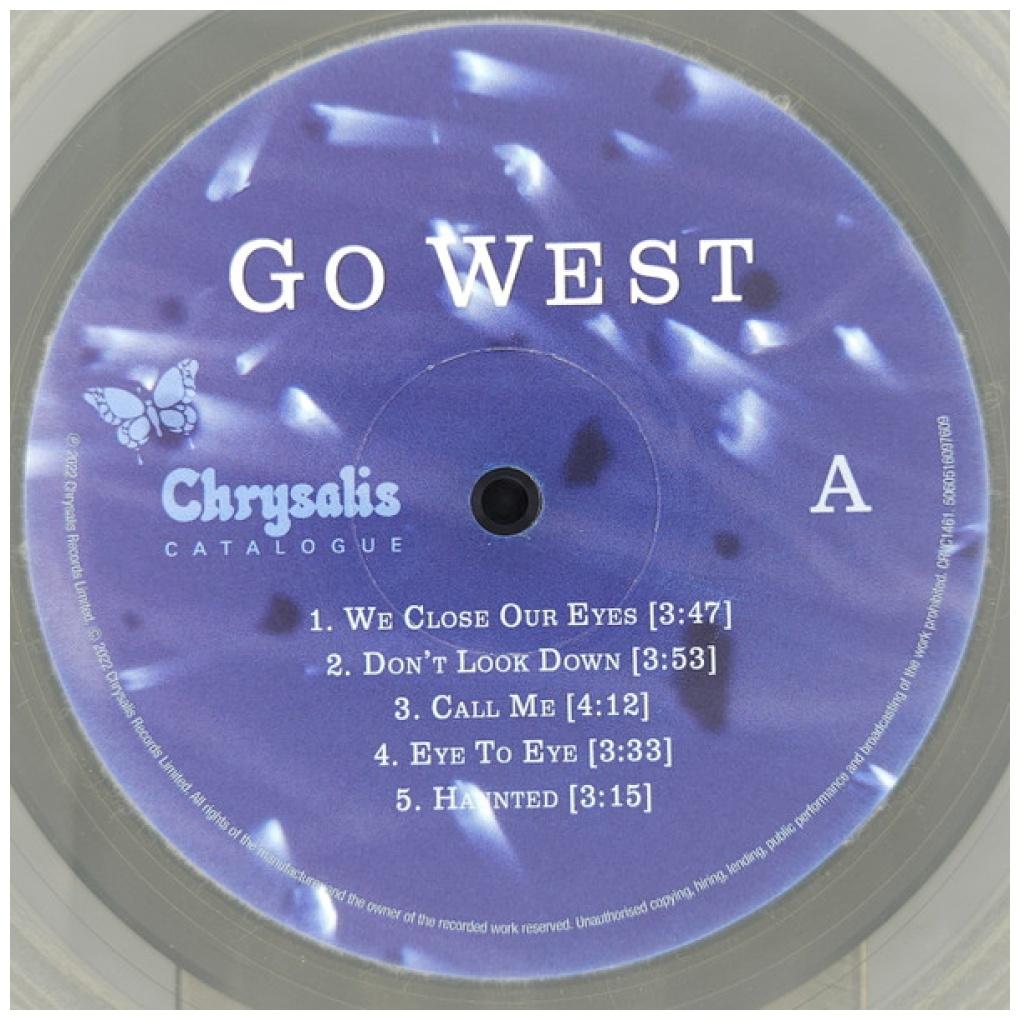 GO WEST - GO WEST (CLEAR VYNYL) | VINILO