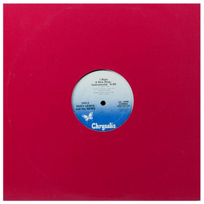 HUEY LEWIS AND THE NEWS  - I WANT A NEW DRUG | 12" MAXI SINGLE USADO