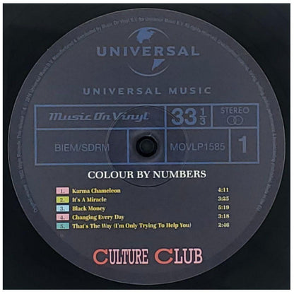 CULTURE CLUB - COLOUR BY NUMBERS | VINILO