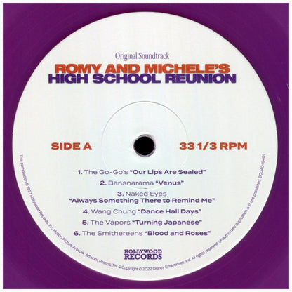 ROMY AND MICHELE'S HIGH SCHOOL REUNION - O.S.T. (OPAQUE VIOLET VINYL) | VINILO
