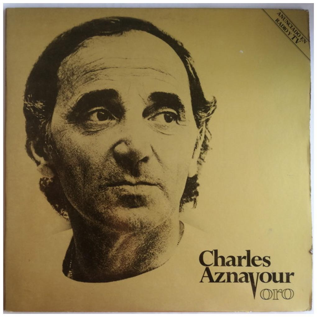 CHARLES AZNAVOUR - ORO (2LP) | VINILO USADO