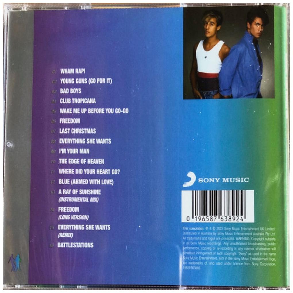 WHAM - THE ECHOES FROM THE EDGE OF HEAVEN: THE SINGLES (BLUE VINYL) | CD