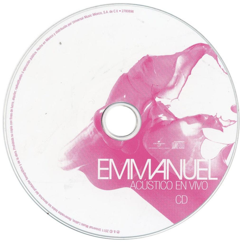 EMMANUEL - ACUSTICO EN VIVO (CD+DVD) | CD