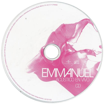 EMMANUEL - ACUSTICO EN VIVO (CD+DVD) | CD
