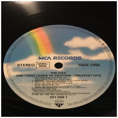 FIXX - ONE THING LEADS TO ANOTHER: GREATEST HITS | VINILO USADO