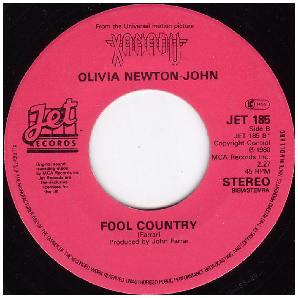 OLIVIA NEWTON JOHN  & ELECTRIC LIGHT ORCHESTRA - XANADU | 7" SINGLE USADO