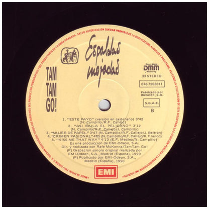 TAM TAM GO - ESPALDAS MOJADAS | VINILO USADO