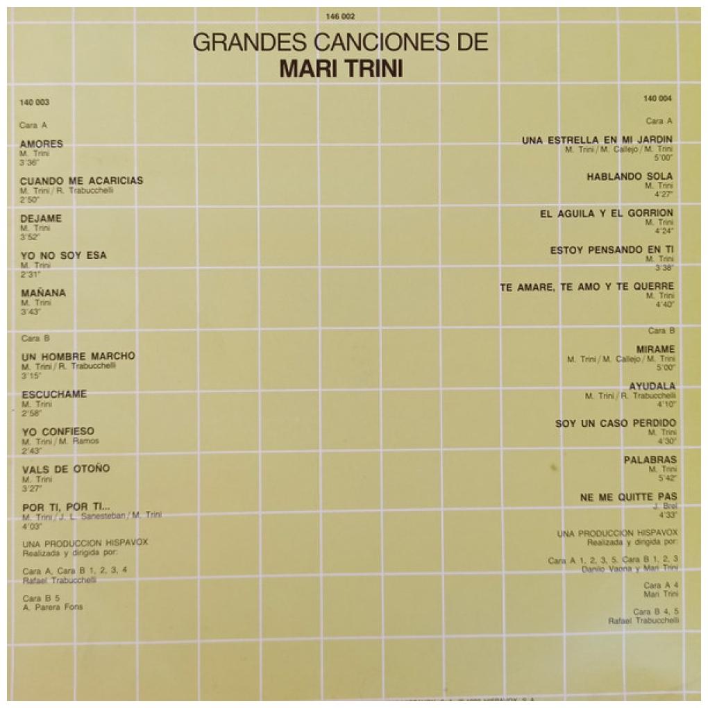MARI TRINI - GRANDES CANCIONES (2LP) | VINILO USADO