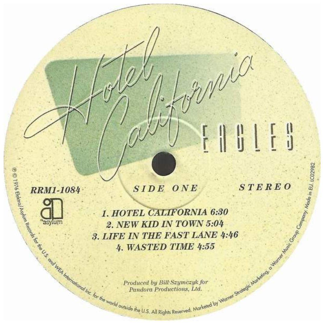 EAGLES - HOTEL CALIFORNIA | VINILO