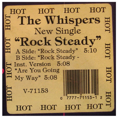 THE WHISPERS  - ROCK STEADY | 12" MAXI SINGLE VINILO