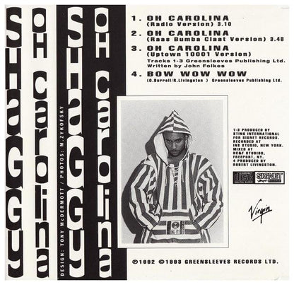 SHAGGY - OH CAROLINA | CD SINGLE USADO