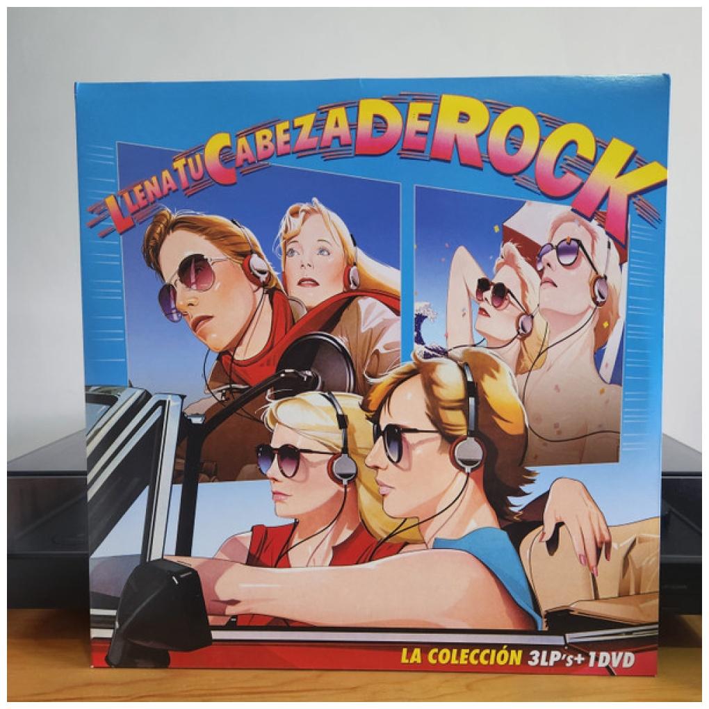 LLENA TU CABEZA DE ROCK - VARIOS ARTISTAS (3LP+DVD) (GERMANY) | VINILO
