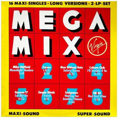 MEGAMIX/16 MAXI-SINGLES - V.A. - LONG VERSIONS (2LP) | VINILO USADO