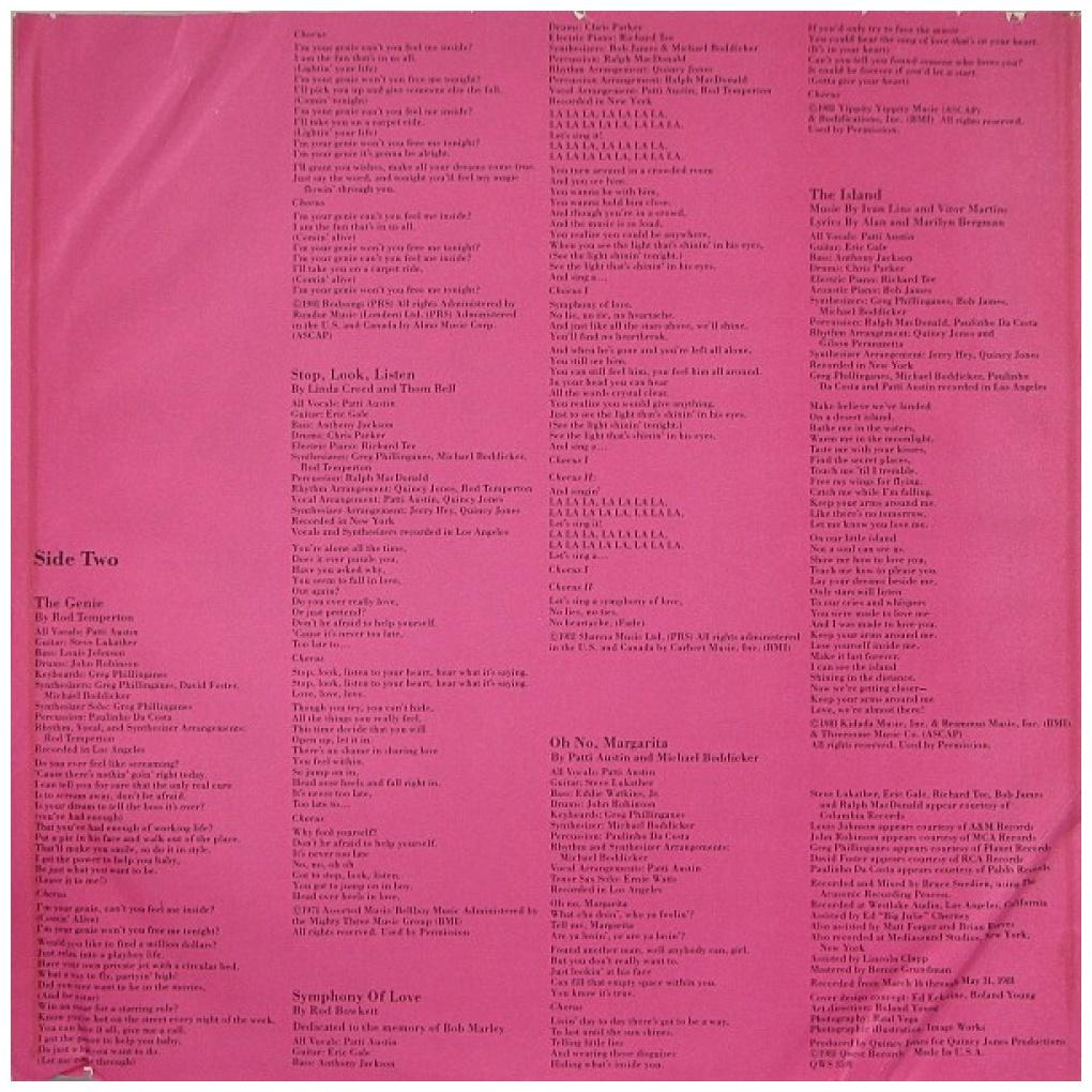 PATTY AUSTIN - EVERY HOME SHOULD HAVE ONE | VINILO USADO