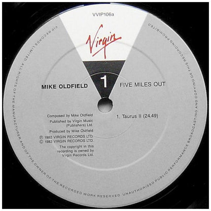 MIKE OLDFIELD - FIVE MILES OUT | VINILO USADO