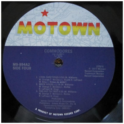 COMMODORES - LIVE! (2LP) | VINILO USADO
