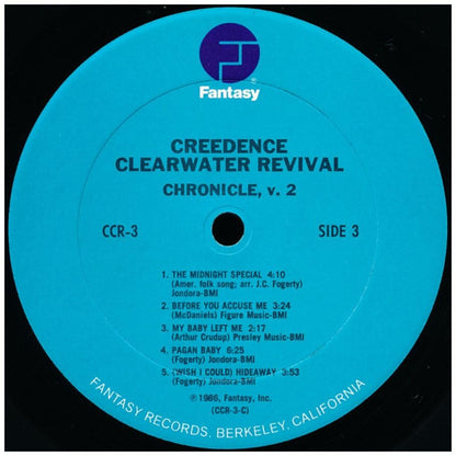 CREEDENCE CLEARWATER REVIVAL - CHRONICLE VOL. 2 (2LP) | 7" SINGLE USADO