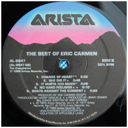 ERIC CARMEN - THE BEST OF | VINILO USADO