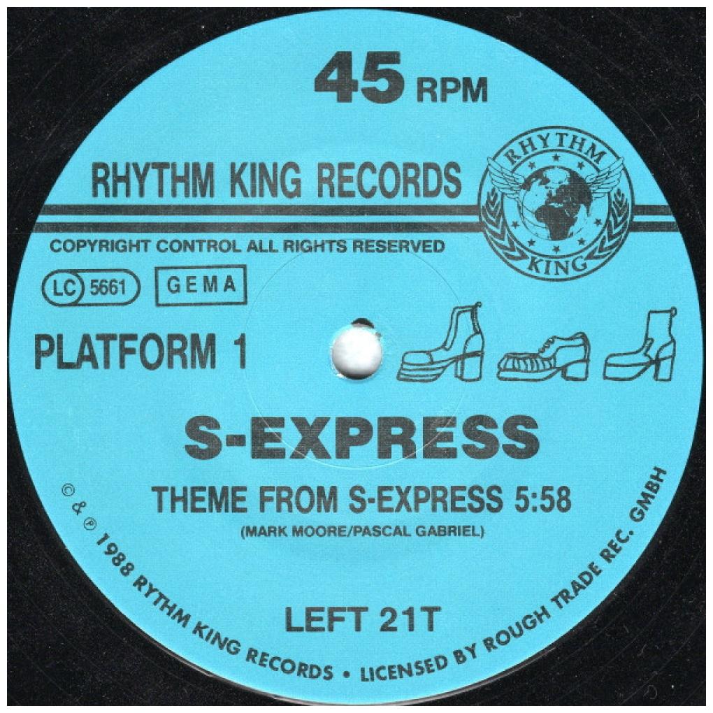 S-EXPRESS - THEME FROM S-EXPRESS | 12'' MAXI SINGLE USADO