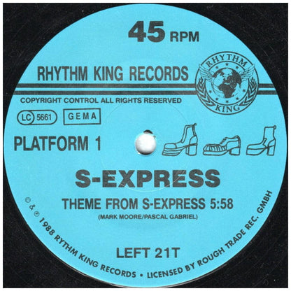 S-EXPRESS - THEME FROM S-EXPRESS | 12'' MAXI SINGLE USADO