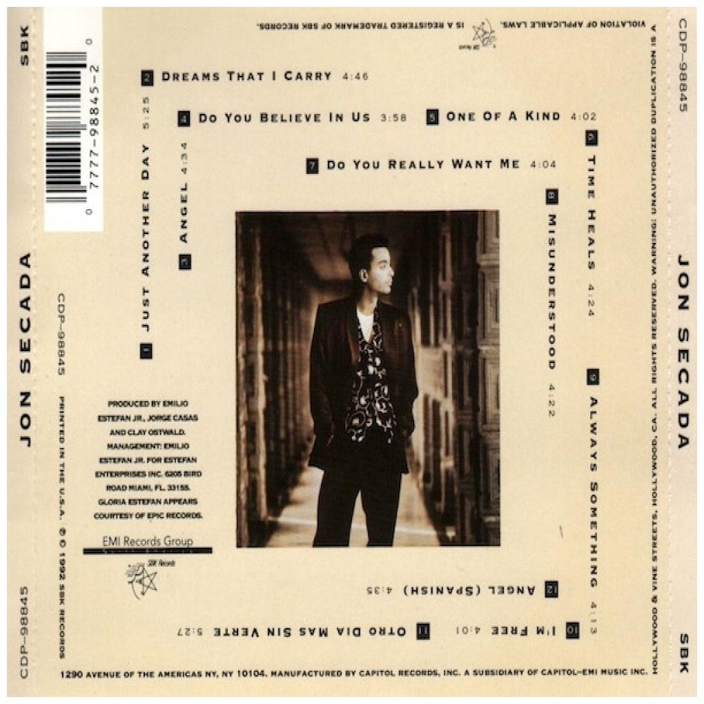 JON SECADA - JON SECADA | CD