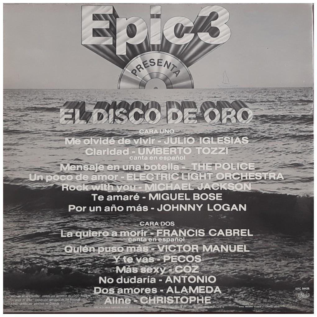 EPIC 3 - EL DISCO DE ORO | VINILO USADO