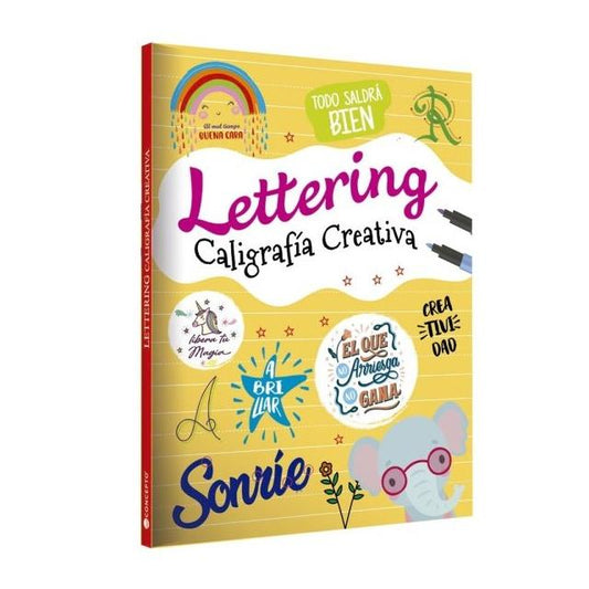 LETTERING -CALIGRAFÍA CREATIVA (RÚSTICA) - EQUIPO EDITORIAL | LIBRO