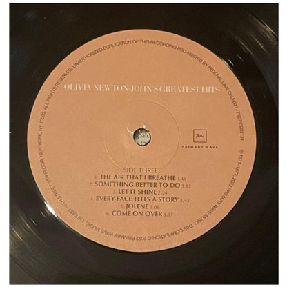 OLIVIA NEWTON JOHN - GREATEST HITS (2LP) | VINILO