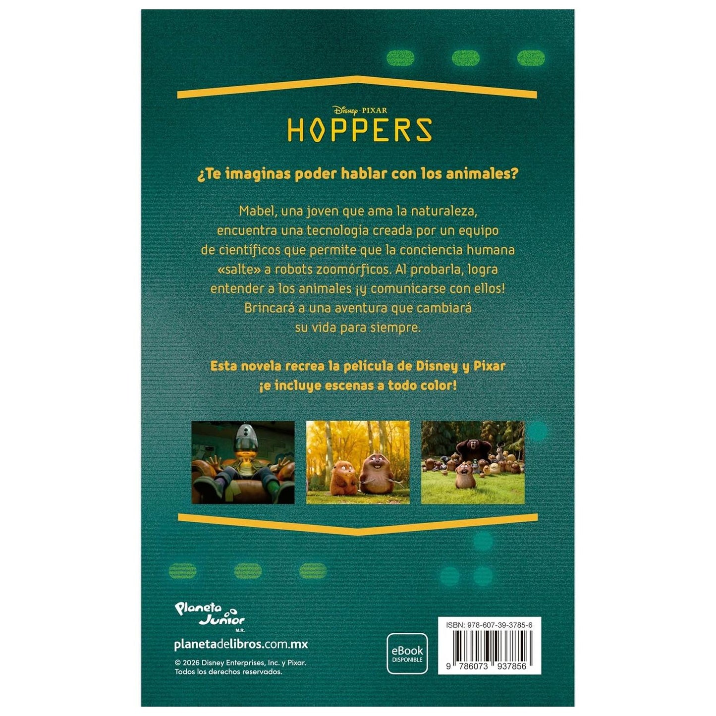 HOPPERS (TAPA BLANDA) - DISNEY | LIBRO
