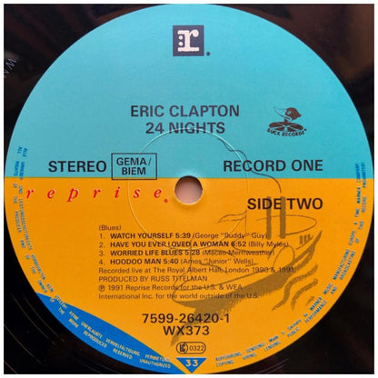 ERIC CLAPTON - 24 NIGHTS (2LP) | VINILO USADO
