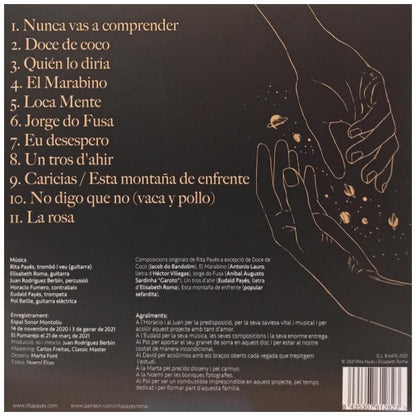 RITA PAYES - COMO LA PIEL | VINILO