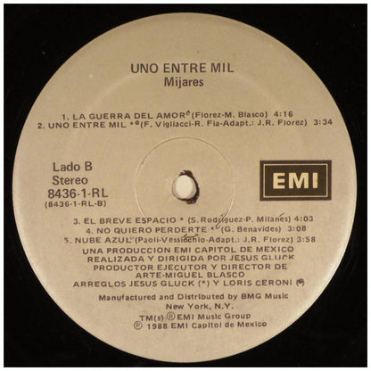 MIJARES - UNO ENTRE MIL | VINILO USADO