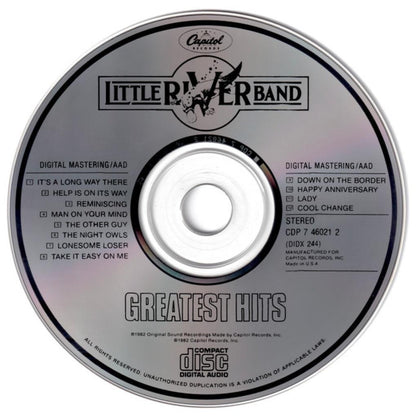 LITTLE RIVER BAND - GREATEST HITS | CD USADO