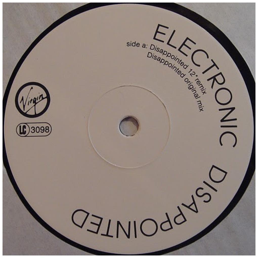 ELECTRONIC - DISAPPOINTED | 12'' MAXI SINGLE USADO