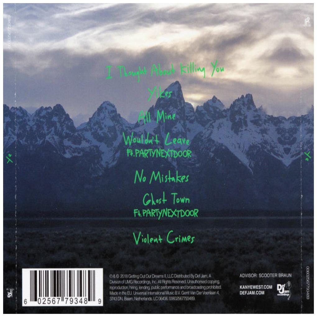 KANYE WEST  - I HATE BEING BI-POLAR IT'S AWESOME | CD