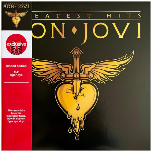 BON JOVI - GREATEST HITS (EXCLUSIVE LTD EDITION) (TIGER EYE BROWN VINYL) | VINILO