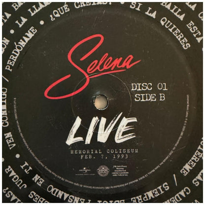 SELENA - SELENA LIVE (PICTURE DISC) (2LP) | VINILO