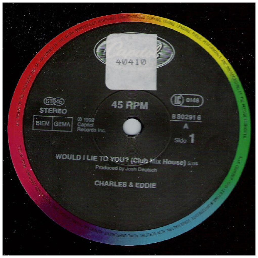 CHARLES & EDDIE - WOULD I LIE TO YOU | 12'' MAXI SINGLE USADO