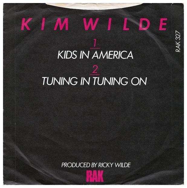 KIM WILDE - KIDS IN AMERICA | 7" SINGLE VINILO USADO