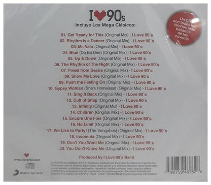 I LOVE 90`S - VARIOUS ARTIST | CD