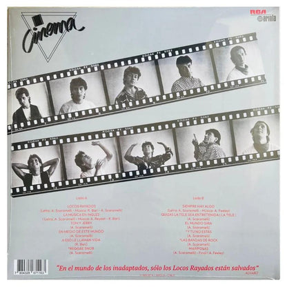 CINEMA - LOCOS RAYADOS (2025) | VINILO